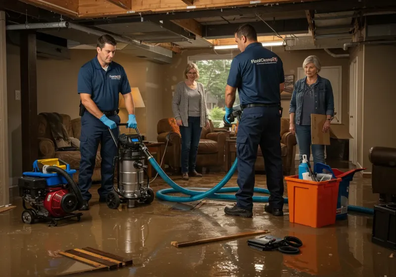 Basement Water Extraction and Removal Techniques process in Auburn, KS